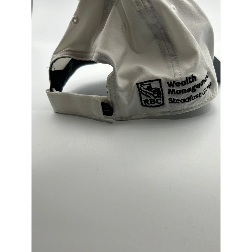 Nike Dri-FIT RBC Wealth‎ Management Hat Black White Adjustable Golf Cap